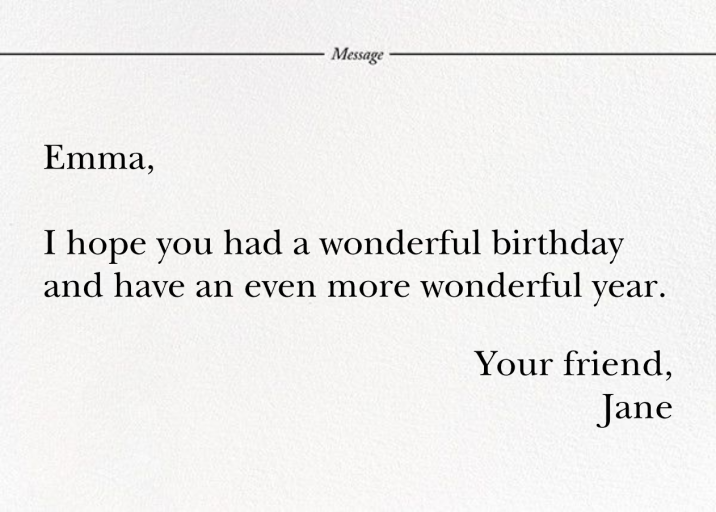 By Definition - Birthday Card by Paperless Post - Back