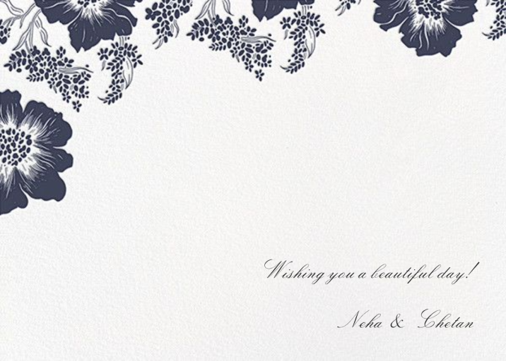 Falling Poppies II (Stationery) - Stationery by Oscar de la Renta