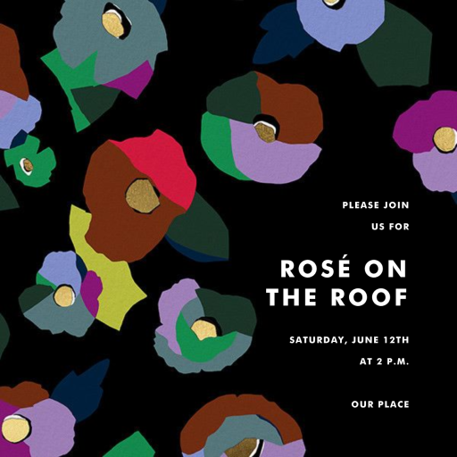 Chunky Floral - Party Invitation by kate spade new york