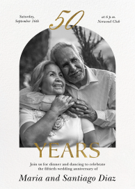 Golden Milestone by Paperless Post