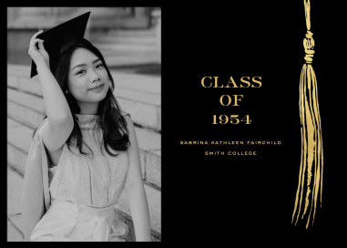 KSNY Tassel (Photo) - Graduation Announcement by kate spade new york