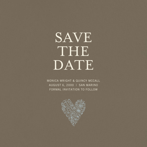 Clay - Save the Date by Paperless Post