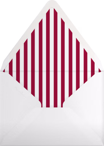 Avant-Garde Christmas - Paperless Post Envelope