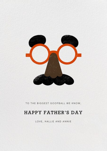 Goofball - Father's Day Card by Paperless Post
