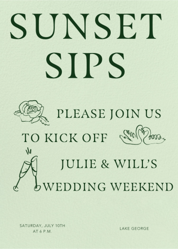 Emblems - Welcome Party Invitation by Paperless Post