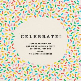 Sprinkles by The Indigo Bunting