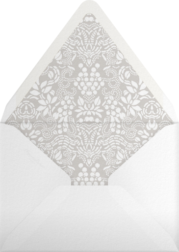 Embossed Lace - Carolina Herrera Envelope
