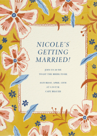 Phlox - Bridal Shower Invitation by Paperless Post