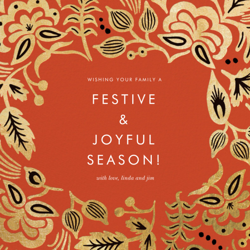 Russian Caravan - Christmas Card by Rifle Paper Co.