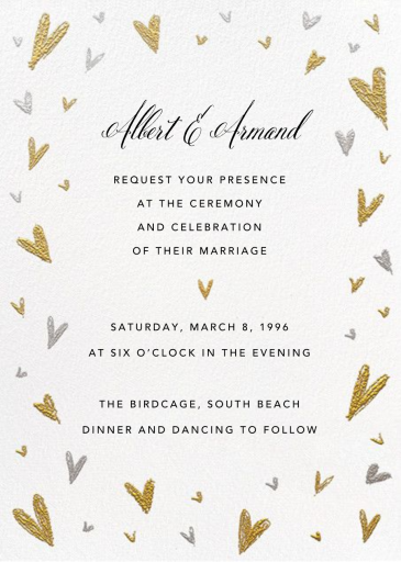 Smitten - Wedding Invitation by Paperless Post