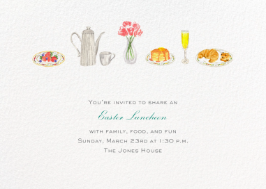 Brunch - Easter Invitation by Paperless Post