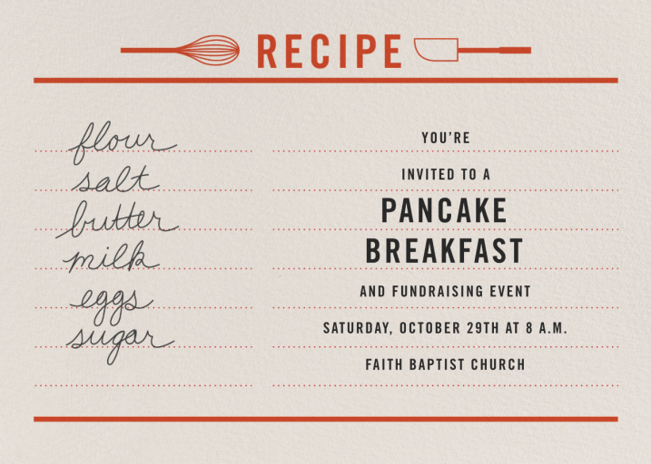 Made from Scratch - Get-Together Invitation by Paperless Post