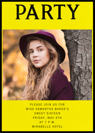 Party Program - Birthday Invitation by Paperless Post