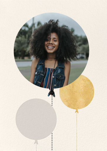 Balloon Birthday (Photo) - Birthday Invitation by kate spade new york