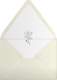Corsage - Paperless Post Envelope