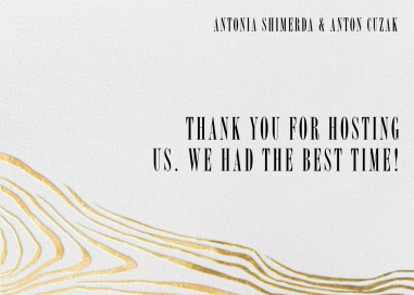 Burlwood II (Stationery) - Stationery by Paperless Post