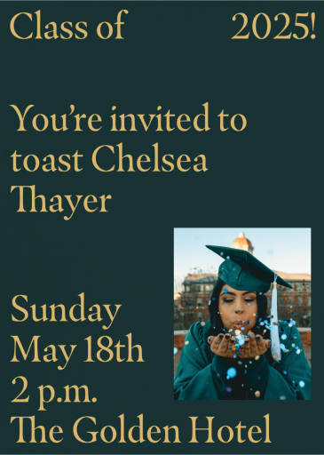 Happy Spaces - Graduation Party Invitation by Goods Gang