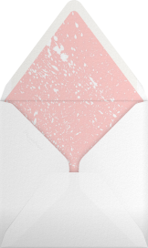 Splatter Cloth II (Save the Date) - Paperless Post Envelope