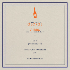 Rue - Graduation Party Invitation by Paperless Post