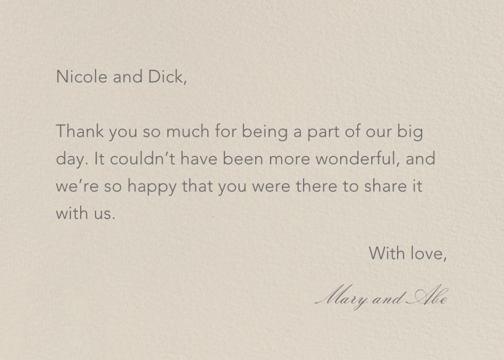 Santa Fe - Thank You Card by Paperless Post