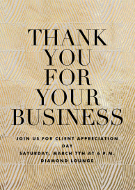 Objet - Client Appreciation Invitation by Kelly Wearstler