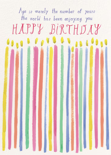 Yearly Dearly (Greeting) - Birthday Card by Mr. Boddington's Studio