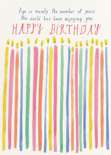 Yearly Dearly (Greeting) - Birthday Card by Mr. Boddington's Studio