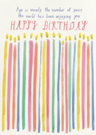 Yearly Dearly (Greeting) - Birthday Card by Mr. Boddington's Studio