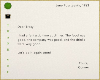 Topiary - Stationery by Paperless Post