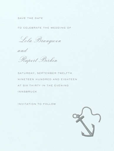 Le Lavandou (Save The Date) by Crane & Co.