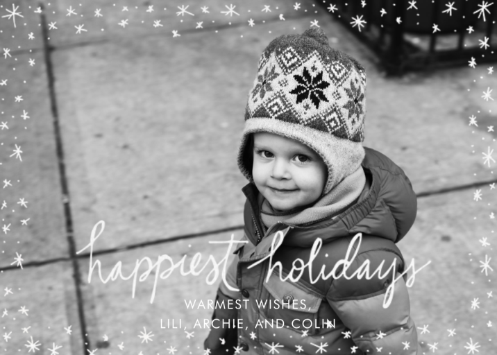 Holiday Wink - Holiday Card by Linda and Harriett