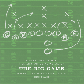 Game Plan - Party Invitation by Paperless Post