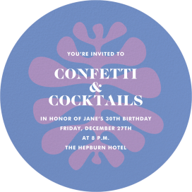 Maldives - Birthday Invitation by Jonathan Adler