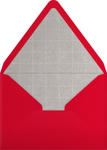 Fire Extinguisher - Paperless Post Envelope