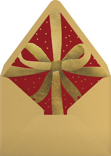 Wrapped with Love - Paperless Post Envelope