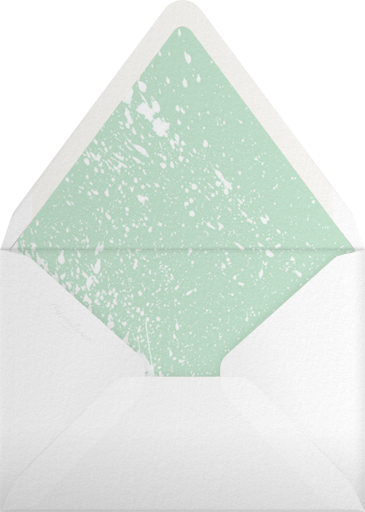 Splatter Cloth II - Paperless Post Envelope