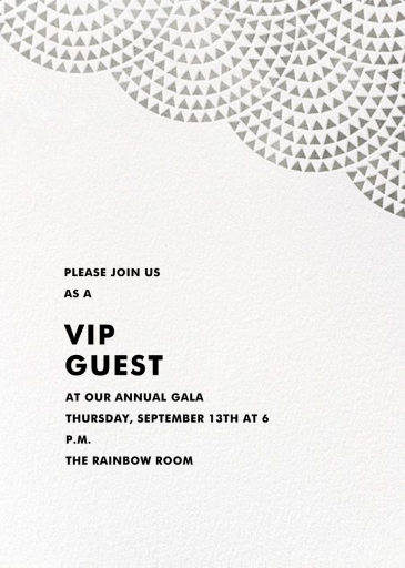 Savoy (Square) - VIP Event Invitation by Paperless Post