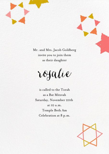 Star Shower (Tall Photo) by Ashley G - Back