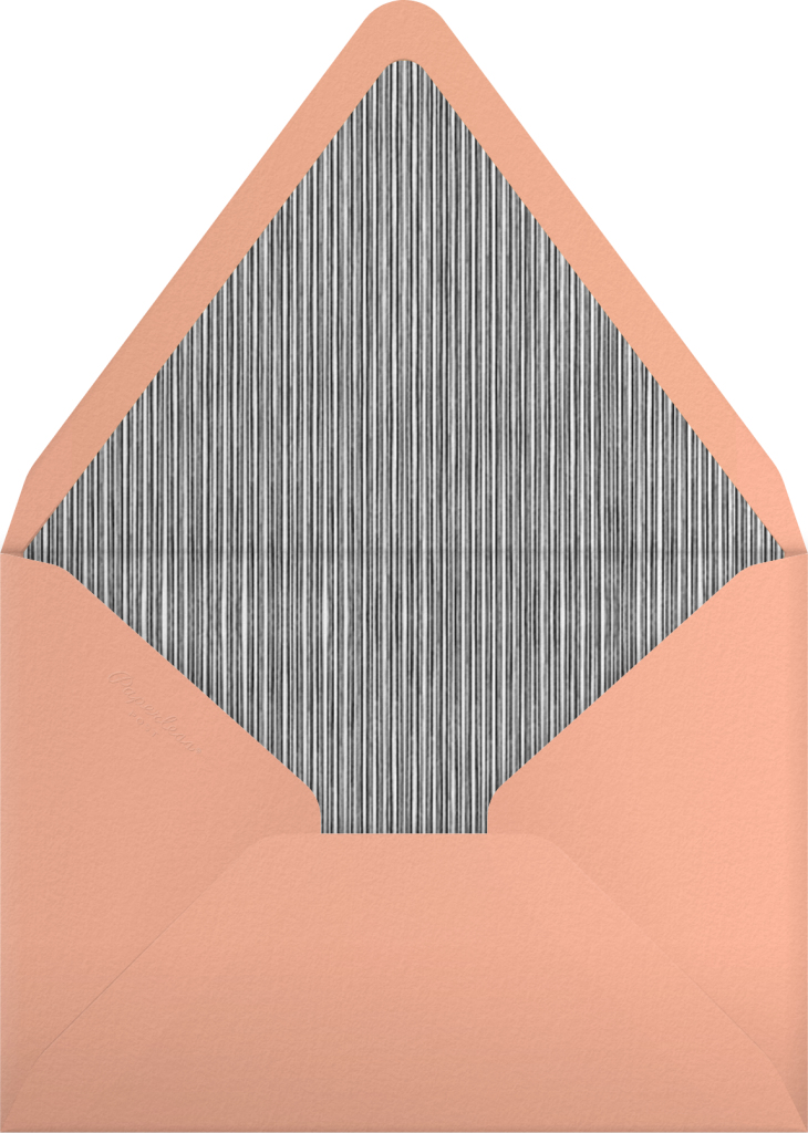 Idylle - White/Rose Gold - Paperless Post - Envelope
