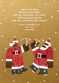 Kringle Mingle - Holiday Cocktail Party Invitation by Paperless Post