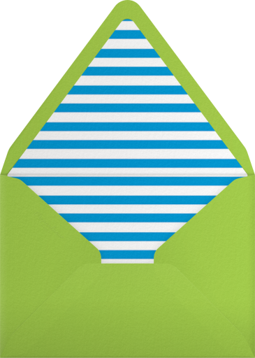 Hand Drawn Chevrons - Paperless Post Envelope