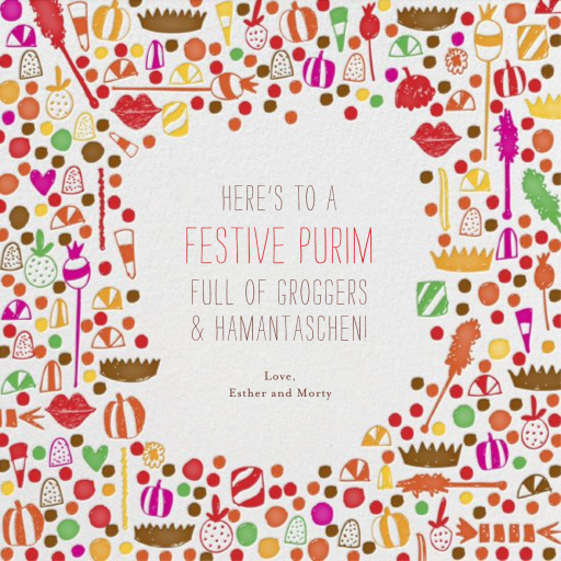 Your Teeth Will Rot (Purim) - Purim Card by Mr. Boddington's Studio