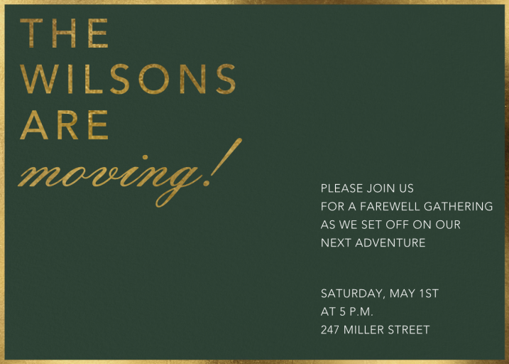 Where the Heart Is - Retirement and Farewell Party Invitation by Paperless Post - Back