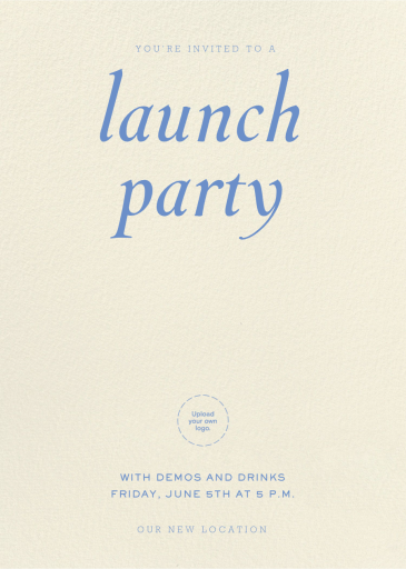 Claro - Launch Party Invitation by Paperless Post