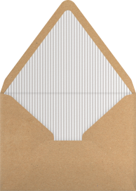 Baby's Library - Paperless Post Envelope