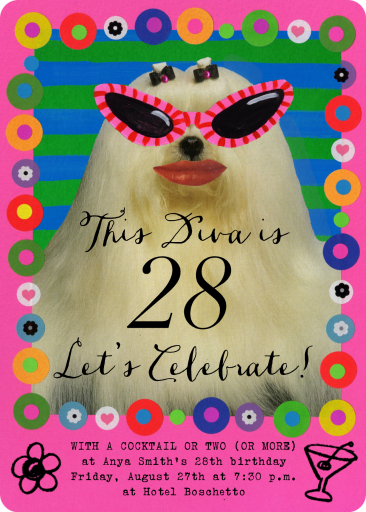 Birthday Diva - Birthday Invitation by Gentle Thrills