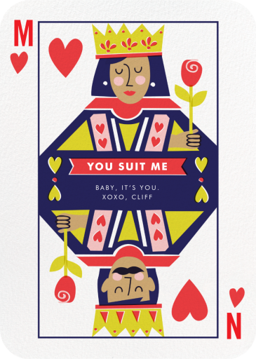 Well-Suited - Valentine's Day Card by Cheree Berry Paper & Design