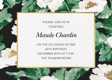 Prim Peony by Oscar de la Renta