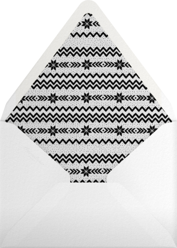 Tis the Season Snowflakes - Linda and Harriett Envelope