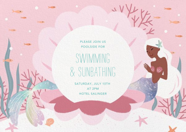 Mermaid Cove - Beach Party Invitation by Paperless Post